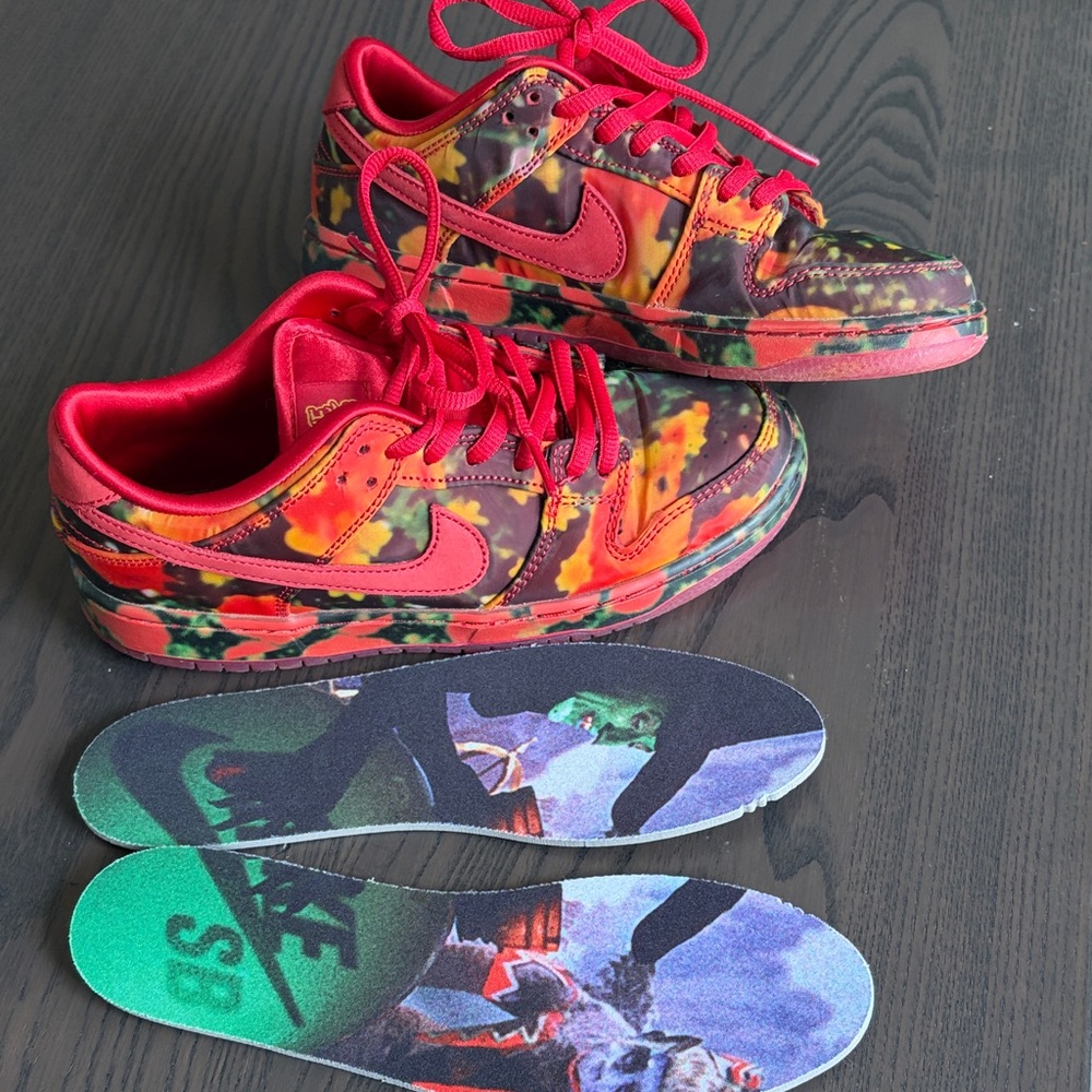 Nike Kids SB dunk low Wizard of Oz size 3